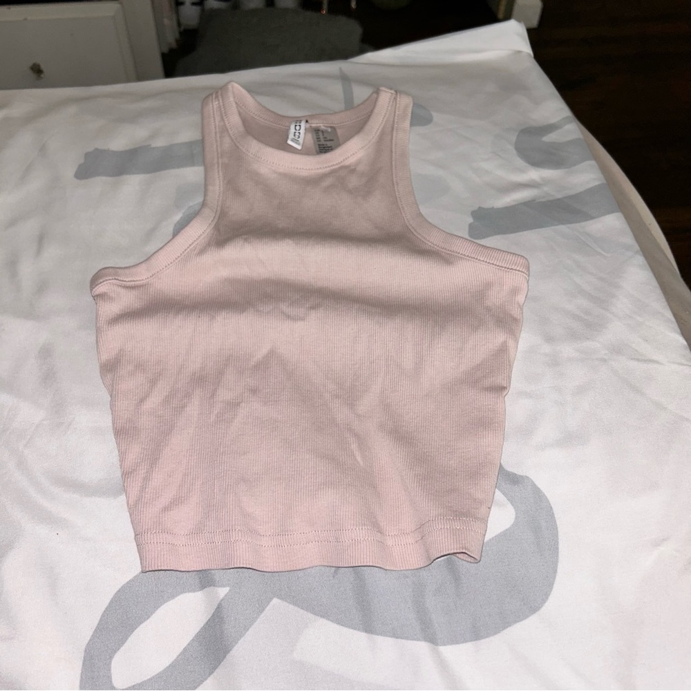 h&m racerback crop, NEVER WORN
